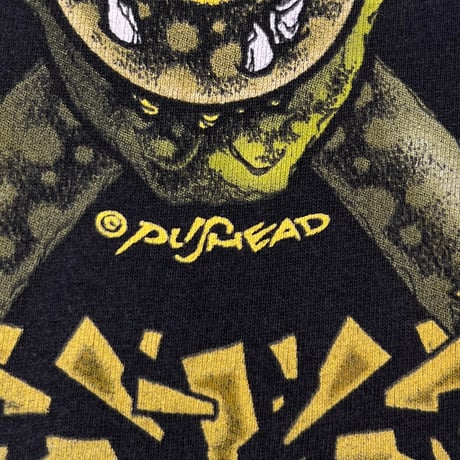 METALLICA PUSHEAD NO LEAF CLOVER Hanes LARGE 4299