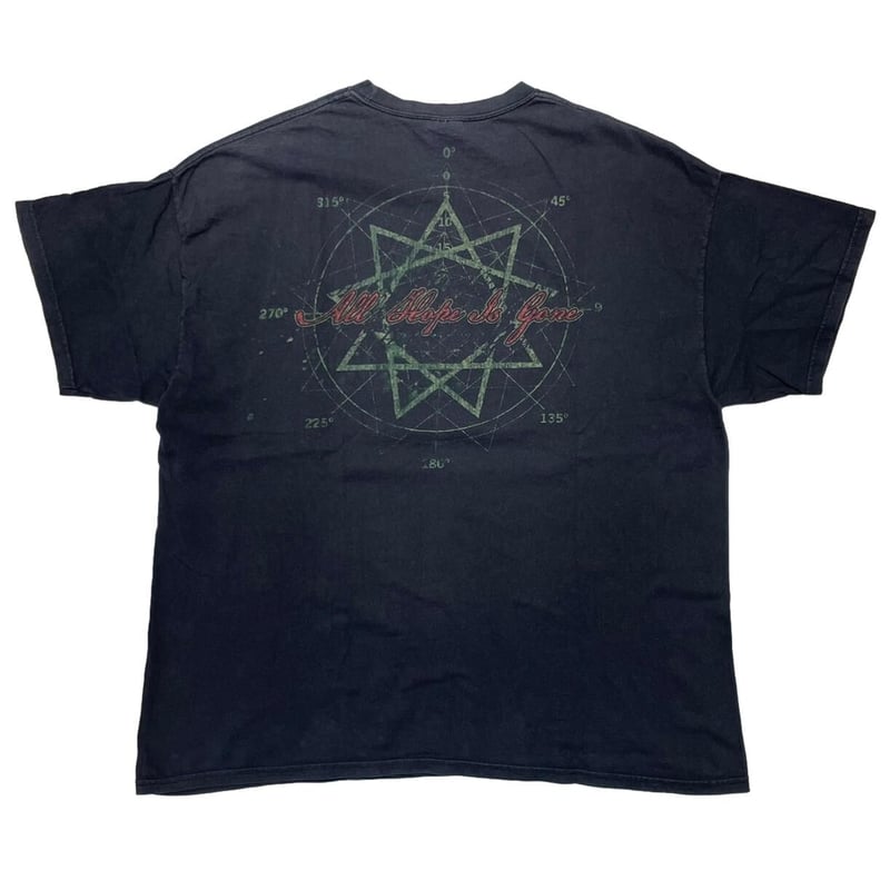 Slipknot ALL HOPE IS GONE ヴィンテージ Tシャツ 希少 Ladies US Small Slipknot All Hope Is Gone Vintage 2008 Band