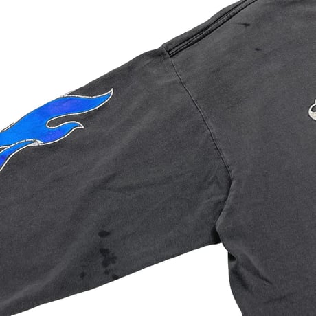 HARLEY DAVIDSON	BLUE V FLAME SNDIEGO EMBLEM LS LARGE 5963
