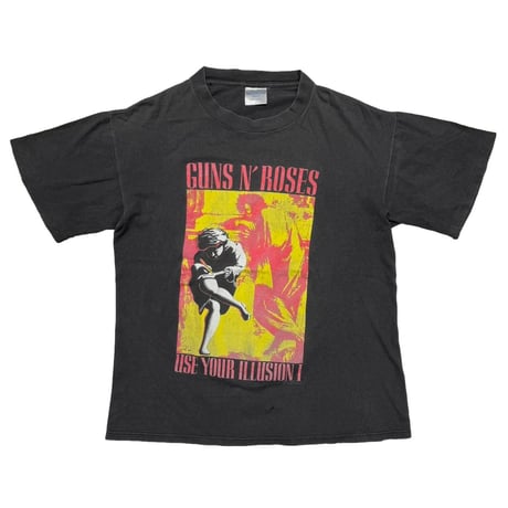GUNS N' ROSES USE YOUR ILLUSION TOUR DOUBLE SIDE BROCKUM LARGE 8497