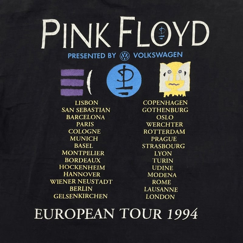 PINK FLOYD EUROPEAN TOUR 1994