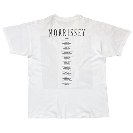 MORRISSEY TOUR SQUARE PHOTO WHITE SCREEN STARS XL 8228