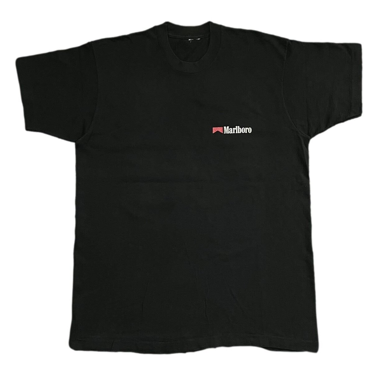 Marlboro MAN BACK BIG PRINT TEE BLACK 6 9969 |