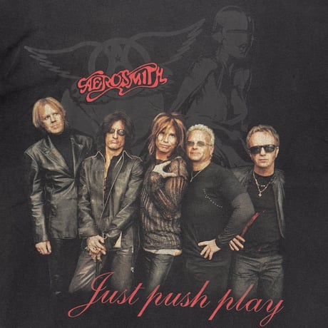 AERO SMITH SORAYAMA JUST PUSH PLAY TEE GIANT FITS LARGE 2240