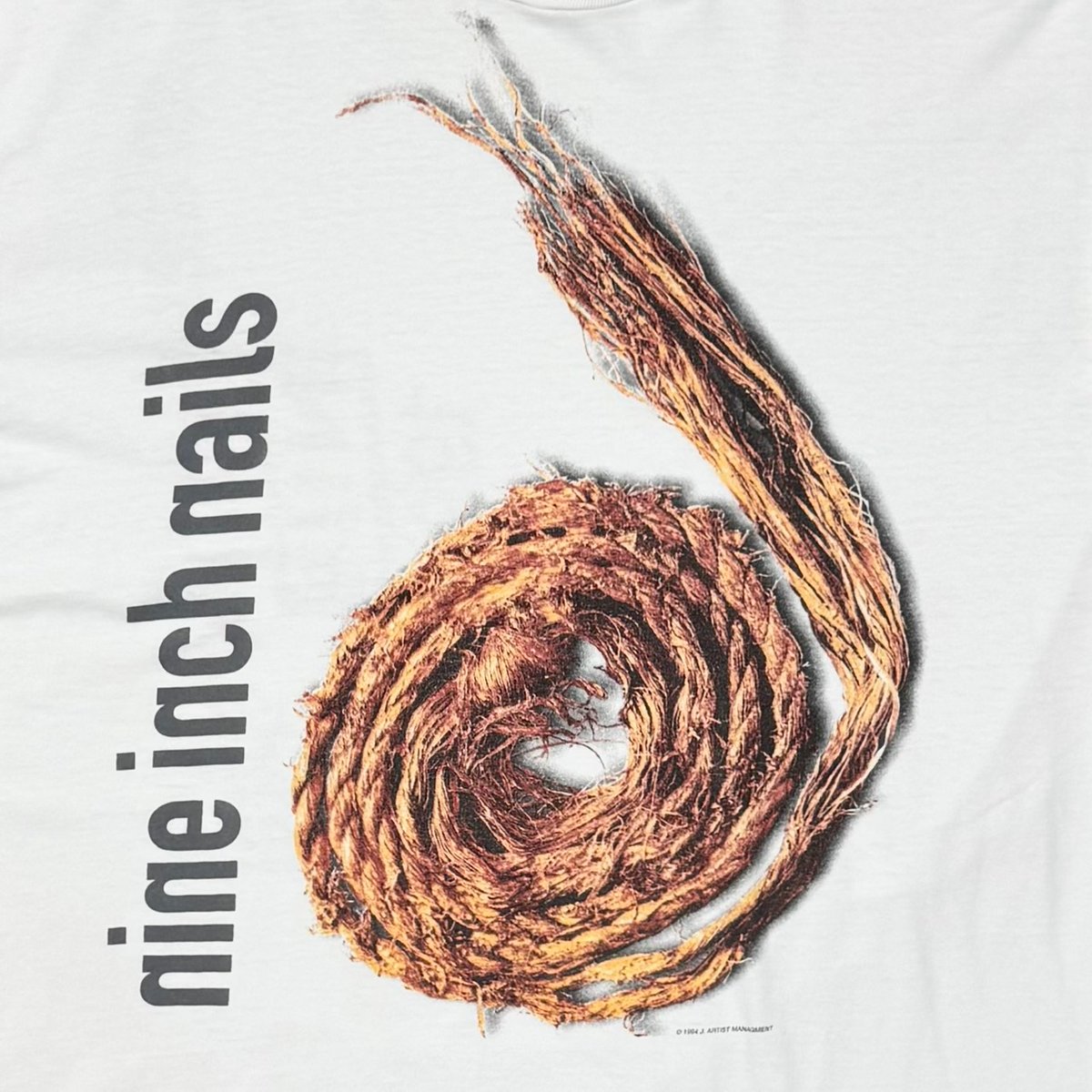 NINE INCH NAILS FURTHER DOWN THE SPIRAL LS WHIT