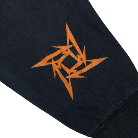 METALLICA 1994 SIDE FLAME SKULL LS DELTA XL 8199