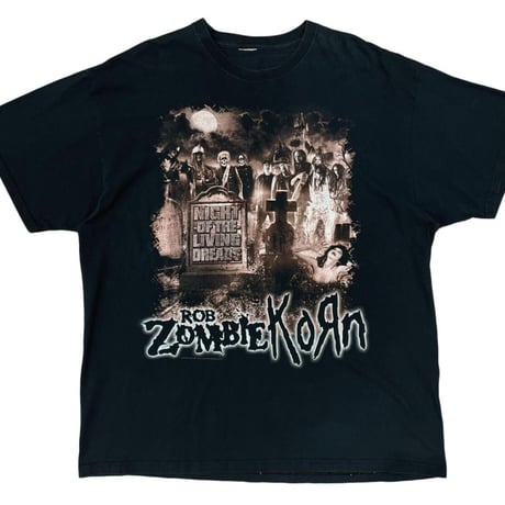 ROB ZOMBIE KORN NIGHT OF THE LIVING DREADS FIT LIKE XL 1175