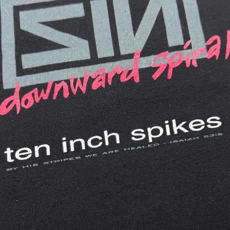 OLD&VINTAGE JESUS 10 INCH SPIKES NINE INCH NAILS FITS XL 2405