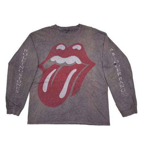 THE ROLLING STONES A BIGGER BANG LIP & TONGUE LS FITS XL 5891