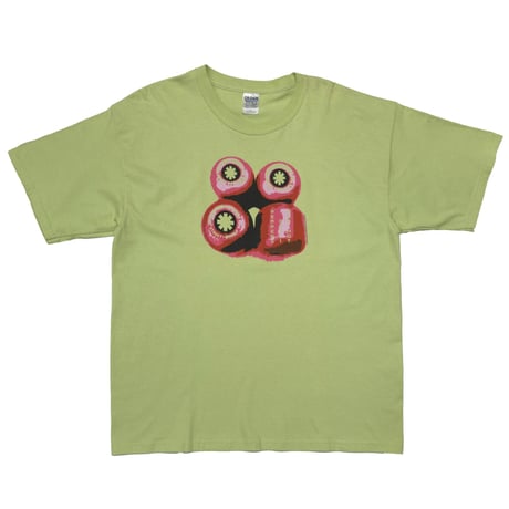 RED HOT CHILI PEPPERS WHEELS LIME GREEN GILDAN XL 5462
