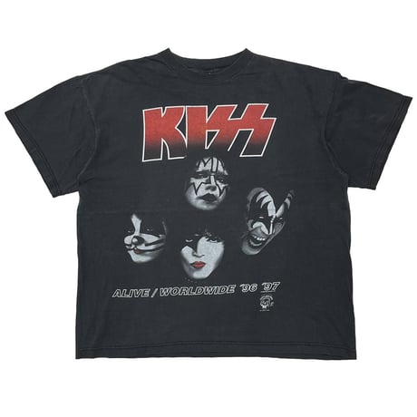 KISS ALIVE WORLDWIDE 96' 97' 4 FACE CRONIES XL 7720