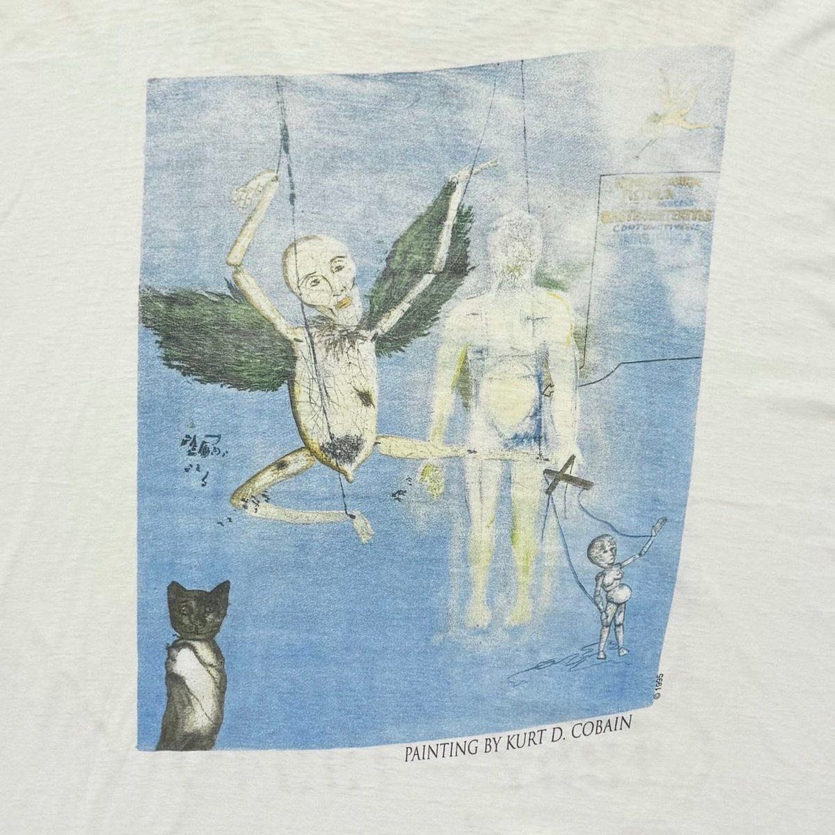 NIRVANA KURT COBAIN MEMORIAL ADULT BG XL 1305 |