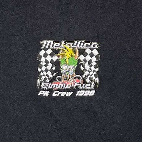 METALLICA GIMME FUEL PIT CREW 1998 GIANT XL 7533