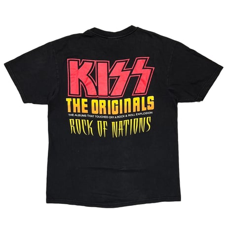 KISS THE ORIGINALS ROCK OF NATIONS Hanes LARGE 4230