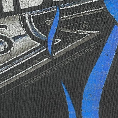 HARLEY DAVIDSON	BLUE V FLAME SNDIEGO EMBLEM LS LARGE 5963