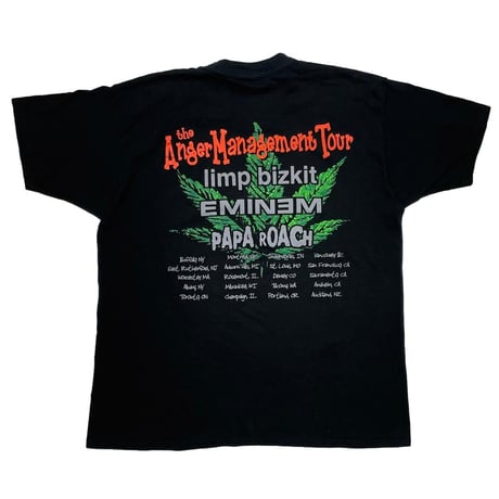 LIMP BIZKIT THE ANGER MANAGEMENT TOUR EMINEM FRUIT OF THE LOOM XL 5004