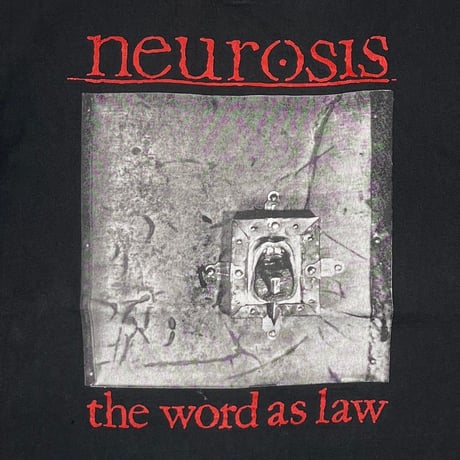 NEUROSIS THE WORLD AS LAW FRUIT OF THE LOOM XL 7058