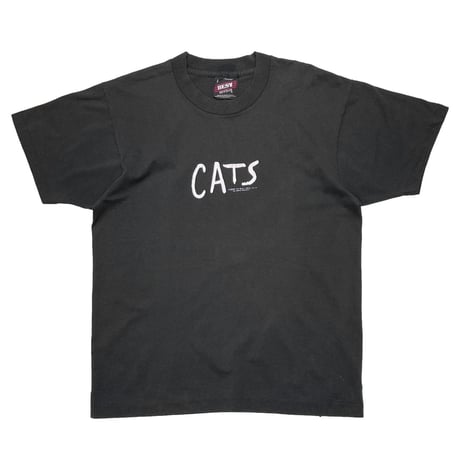 CATS MUSICAL PROMO CAT EYES BLACK FRUIT OF THE LOOM LARGE 4828