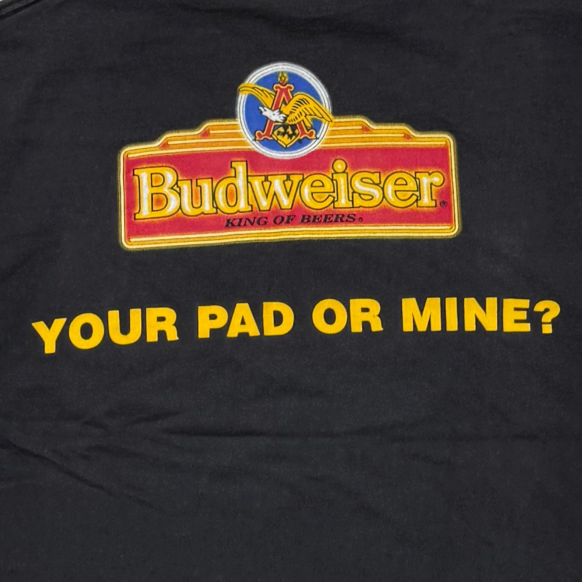 Budweiser 3FROGS YOUR PAD OR MINE? CHANGES XL 4