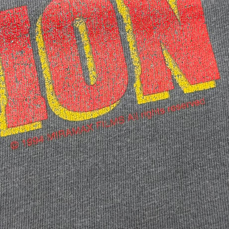 PULP FICTION DOUBLE SIDE TEXT FADED BLACK WINTERLAND XL 1881