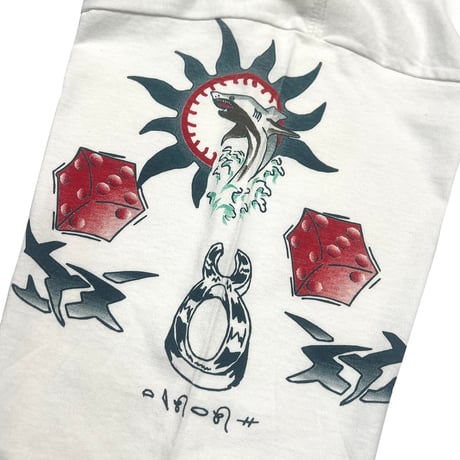 DENNIS RODMAN TATTOO LS WHITE XL 1774