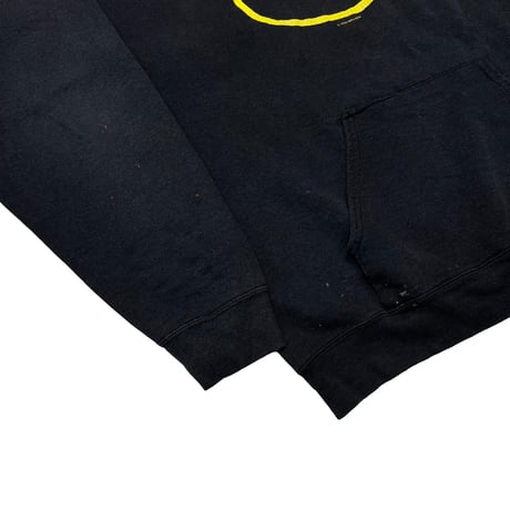 NIRVANA 00s SMILE 1992 HOODED SWEATSHIRT FRUIT OF THE LOOM XL 3685