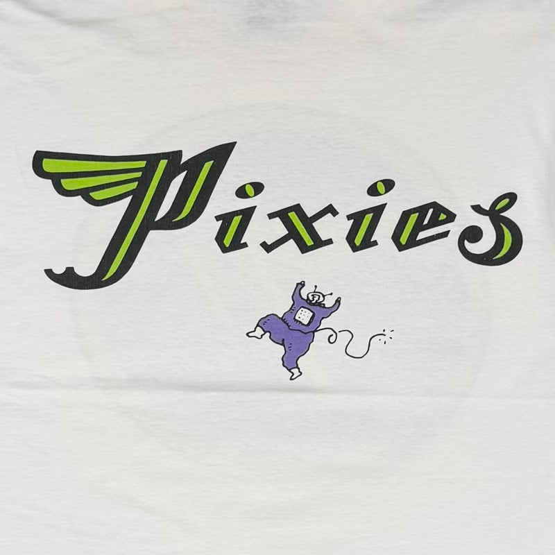PIXIES 1992 P LOGO WHITE GIANT BY TEEJAYS XL 78