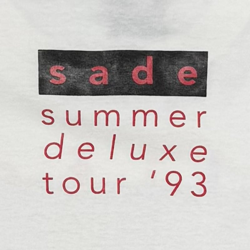 SADE 日本公演パンフレット【1993年】 Sade シャーデー/Tokyo,Japan 1993 Complete