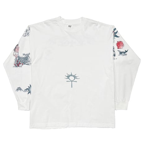DENNIS RODMAN TATTOO LS WHITE XL 2122