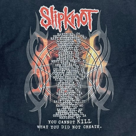 Slipknot WE WON'T DIE TOUR anvil LARGE 9377