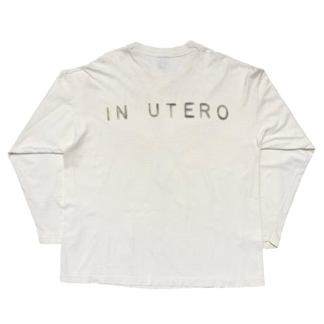 NIRVANA IN UTERO LS SCREEN STARS XL 7786