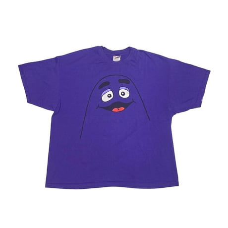 McDONALD'S GRIMACE TEE PURPLE HANES XXL 2546