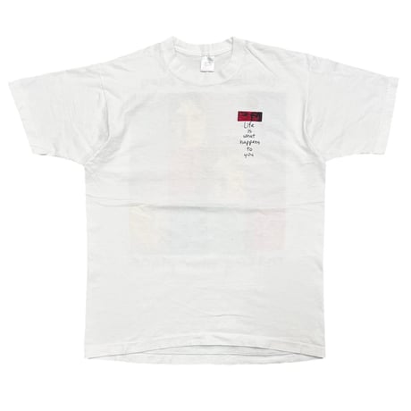 JOHN LENNON LIFE IS WHAT HAPPENS TO YOU WHITE FRUIT OF THE LOOM LARGE 7005