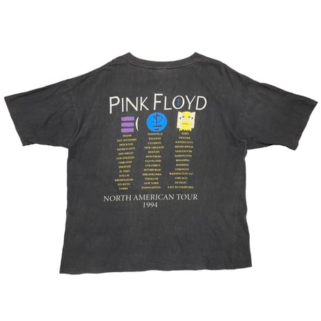 PINK FLOYD DIVISION BELL NORTH AMERICAN TOUR EURO OSFA FITS XL 3451