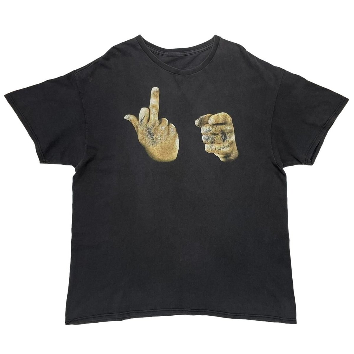 OLD & VINTAGE FUCK YOU HAND SIGN FITS XL 8534 | OLD & VINTAGE FUCK YOU HAND SIGN FITS XL 8534 |
