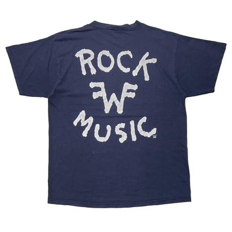 WEEZER ROCK MUSIC NAVY TULTEX XL 9764