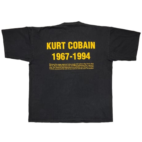 NIRVANA KURT COBAIN 1967-1994 BOOTLEG ALL SPORT XL 1734