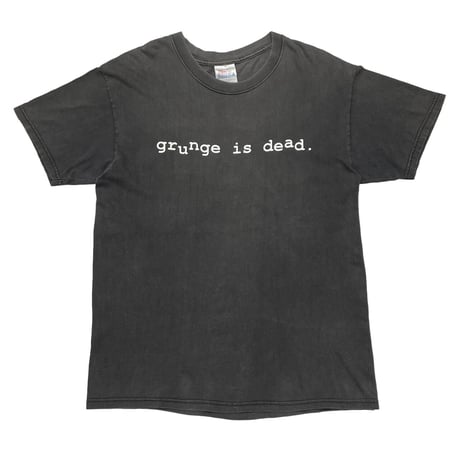 KURT COBIN WEARING GRUNGE IS DEAD HANES MEDIUM
