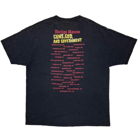 MARILYN MANSON GUNS , GOD AND GOVERNMENT ALSTYLE XL 4980