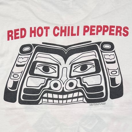 RED HOT CHILI PEPPERS 1991 DOUBLE SIDE Aztec WHITE AUSTRALIA LARGE 6451