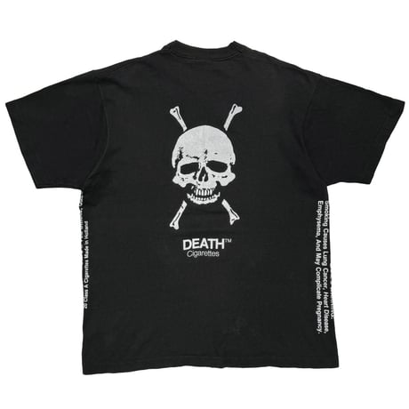 OLD&VINTAGE DEATH CIGARETTES FRUIT OF THE LOOM LARGE 1020