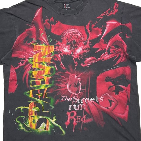 SPAWN ANIME PROMO THE STREETS RUN RED OVP GIANT XL 6612