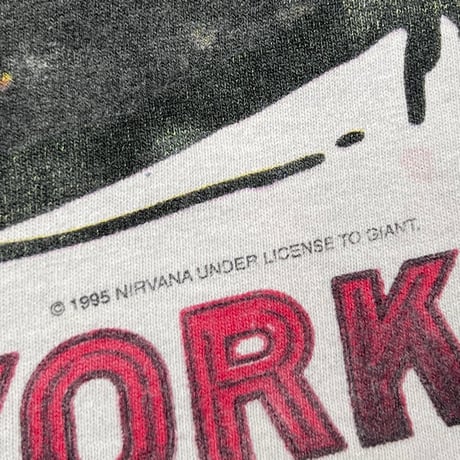 NIRVANA LIVE IN NEWYORK FITS LARGE PAINTED 9898