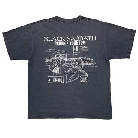 BLACK SABBATH REUNION TOUR 1999 FITS XL 5393
