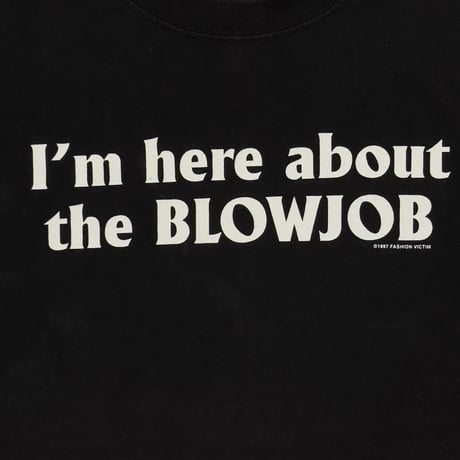 OLD & VINTAGE 1997 I'm here about the BLOWJOB FASHION VICTIM DELTA XL 8358