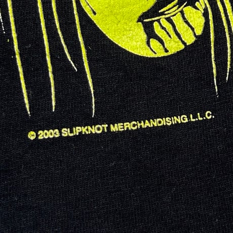 Slipknot IOWA GREEN FACE 2003 ALSTYLE LARGE 0720