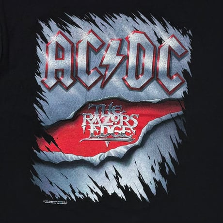 AC/DC THE RAZORS EDGE 1990 BROCKUM XL 1634