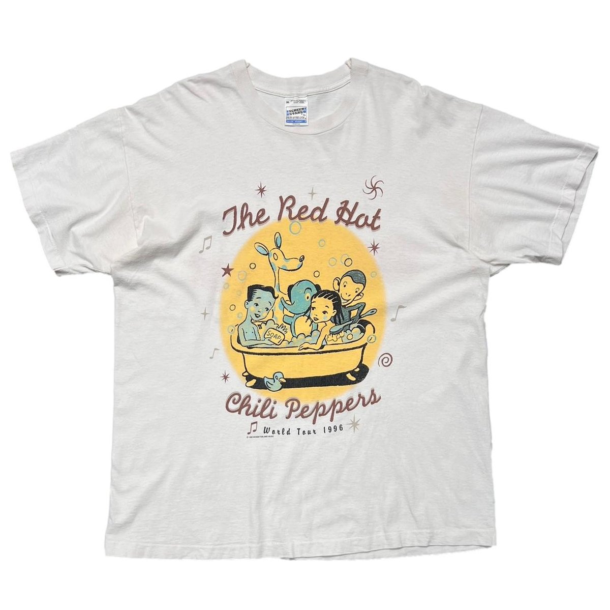 001 レッチリ red hot chili peppers 1995年製 001 レッチリ red hot chili peppers 1995年製 - メルカリ