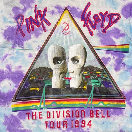PINK FLOYD DIVISION BELL TOUR 1994 BOOTLEG TIEDYE XL 9528