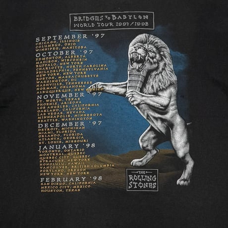 THE ROLLING STONES BRIDGES TO BABYLON WORLDTOUR 1997/1998 ANVIL FITS XL 0355